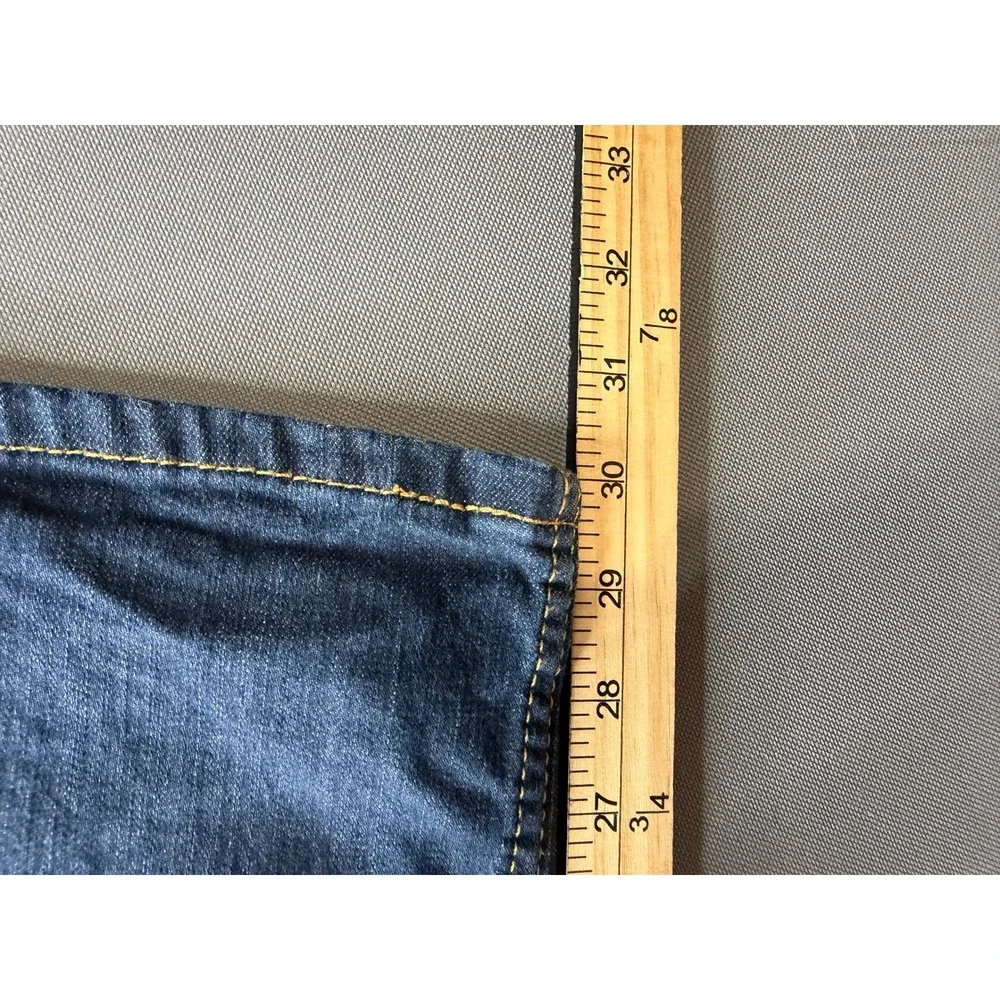 Levi's 514 Straight Fit Jeans Mens‎ Blue Medium Wash Denim 35x30